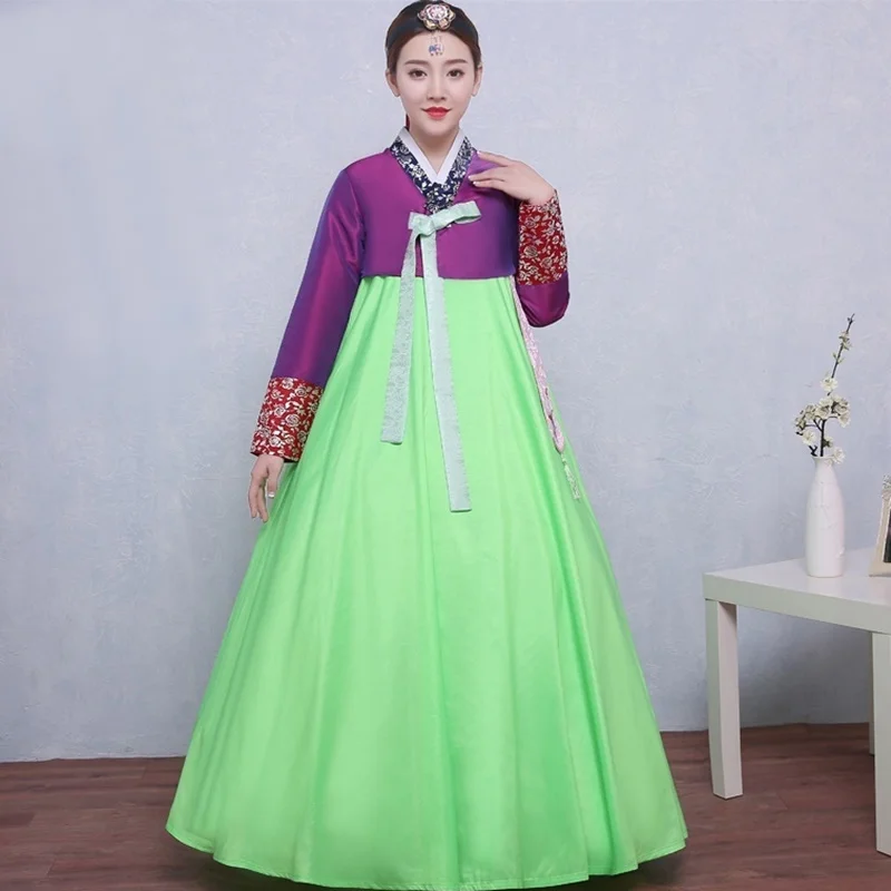 Korean traditional dress clothing hanbok Korean dress wedding cosplay women korean hanbok