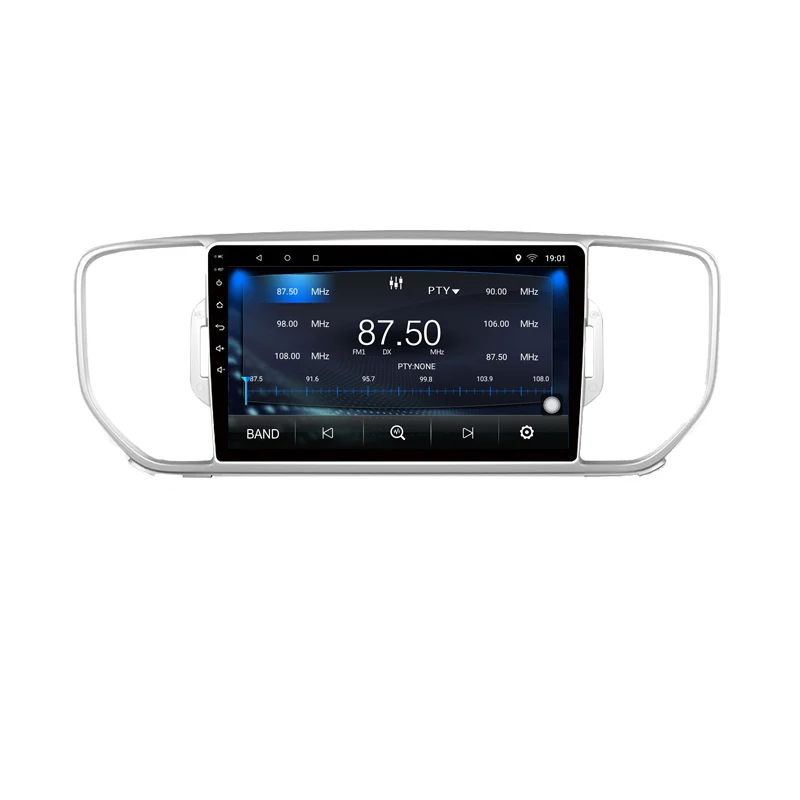 Cheap 9" 2+32G 2.5D IPS Android 8.1 Car DVD Multimedia Player GPS for KIA rio KX5 2016 2017 2018 audio car radio stereo navigation 3