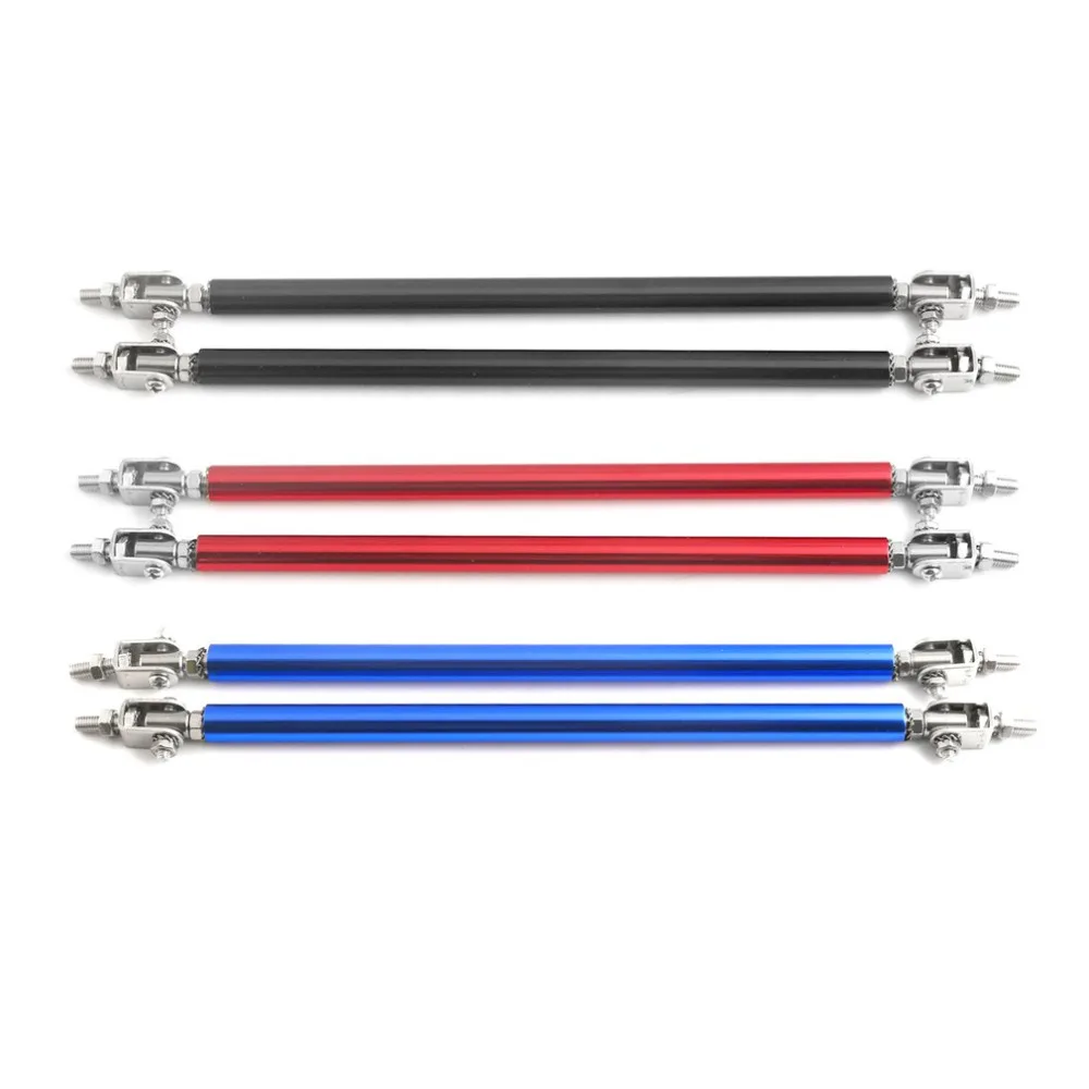 

1 Pair 20cm/15cm/10cm Car Front Back Bumper Splitter Lip Protectors Rod Adjustable Support Bars Stainless Steel Strut Rod Hot