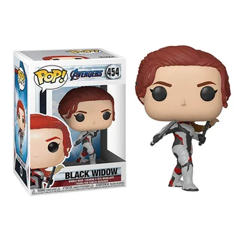 

FUNKO POP Marvel figurine The Avengers 4 Endgame Natasha Romanoff Black Widow 454# PVC action figure toys doll 10CM with box
