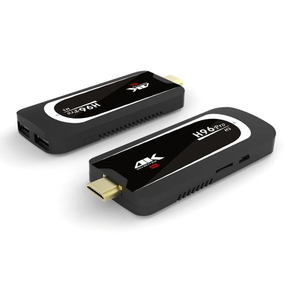 

H96 Pro-H3 PC 4K Android 7.1 Smart TV Dongle Stick Amlogic S905X Quad 2G /16G tv stick anycast