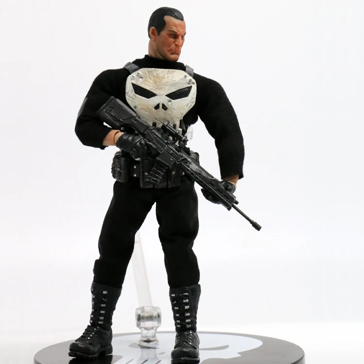 

2017 High quality 15cm Anime figure one:12 he Punisher action figure collectible model toys for boys