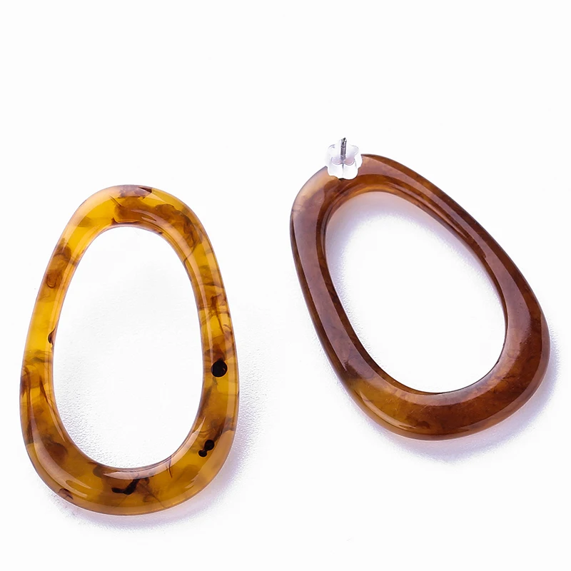 

2018 New Trendy Tortoiseshell Brincos Earring For Women Vintage Charm Stud Earrings For Women Elegant Design Jewelry pendientes