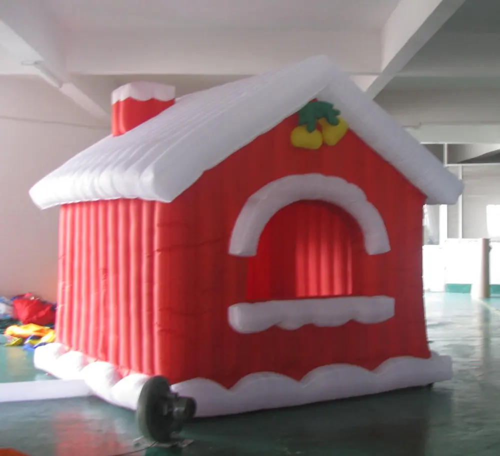 Factory sale inflatable Christmas house for Christmas festivalin