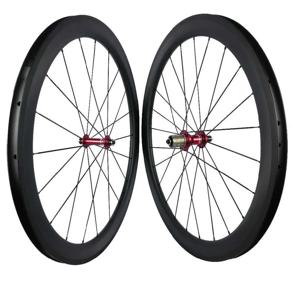 U Shape 38mm Clincher carbon bike cycling wheel rim 23mm 25mm width alloy side