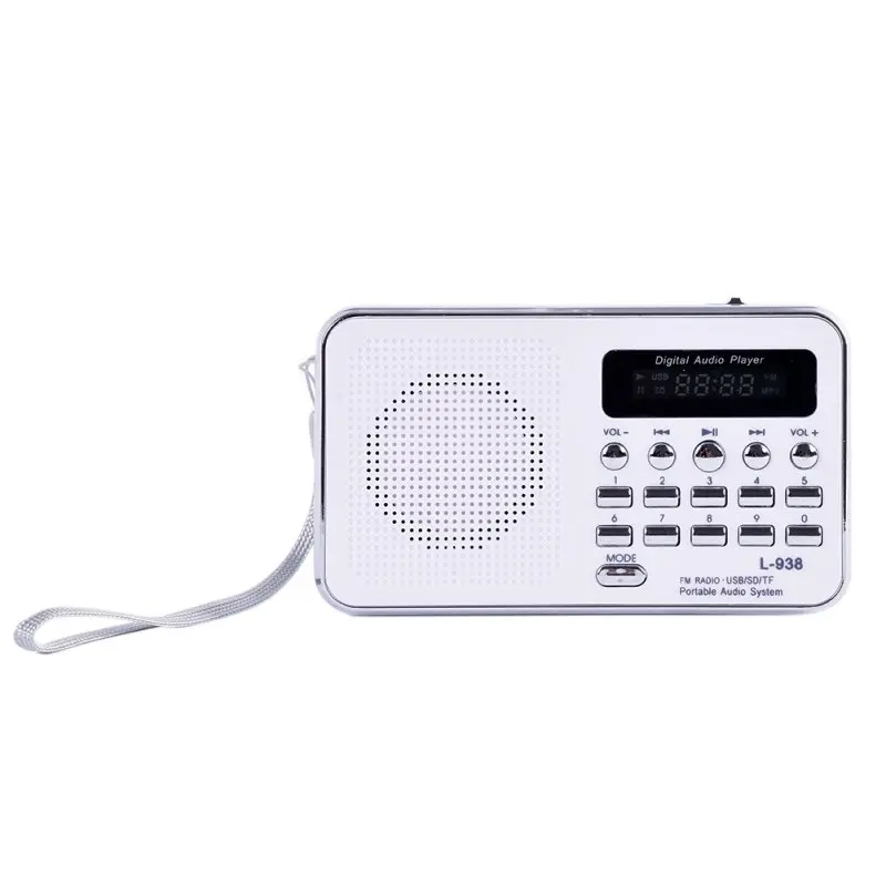 T-205 Portable HiFi Card Speaker Digital Multimedia Loudspeaker FM Radio Camping Hiking Outdoor Sports 5 Colors