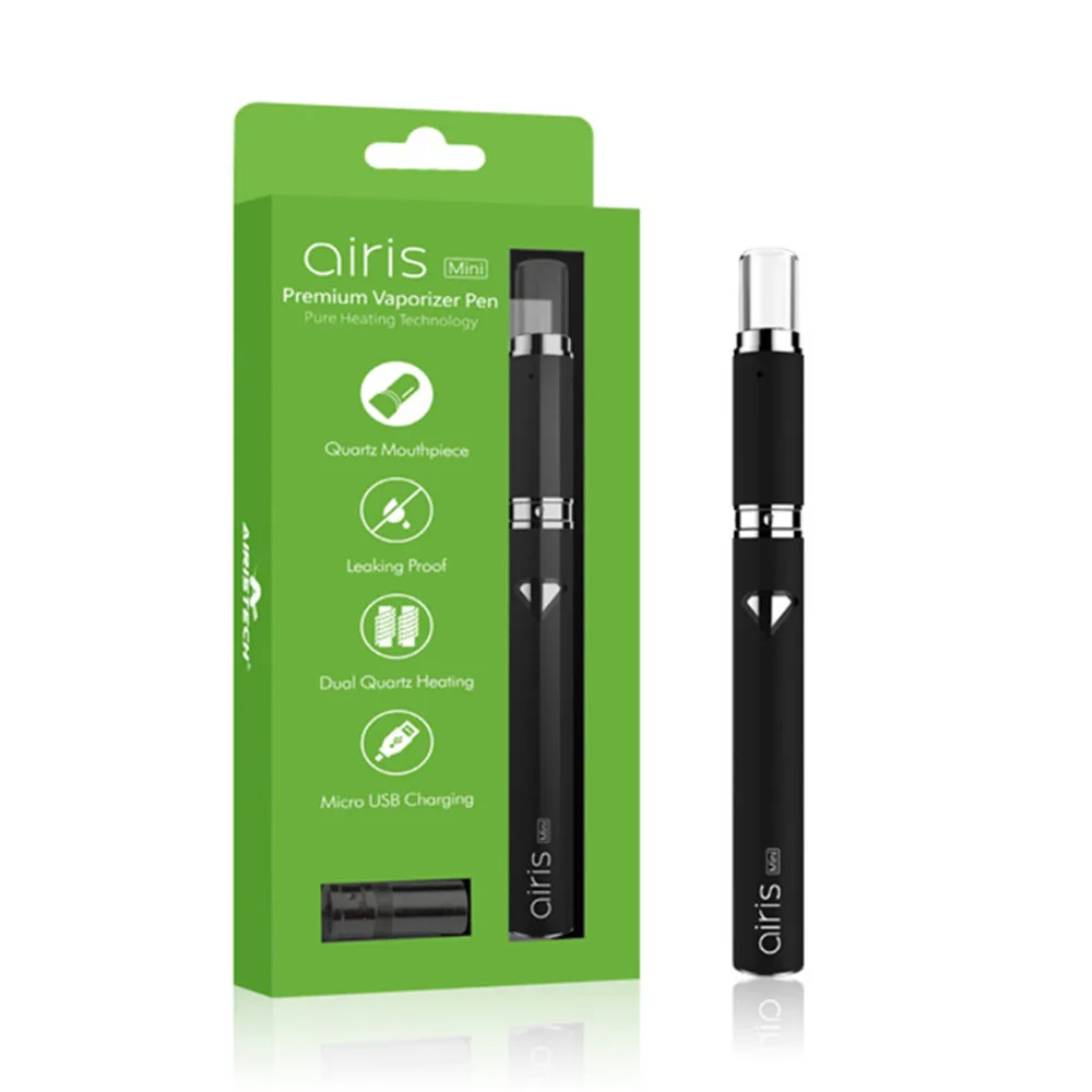 100pcs Airistech Airis Mini Dry Herbal Vape pen vapor Wax Vaporizer