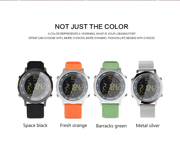 Round Waterproof Smart Watches