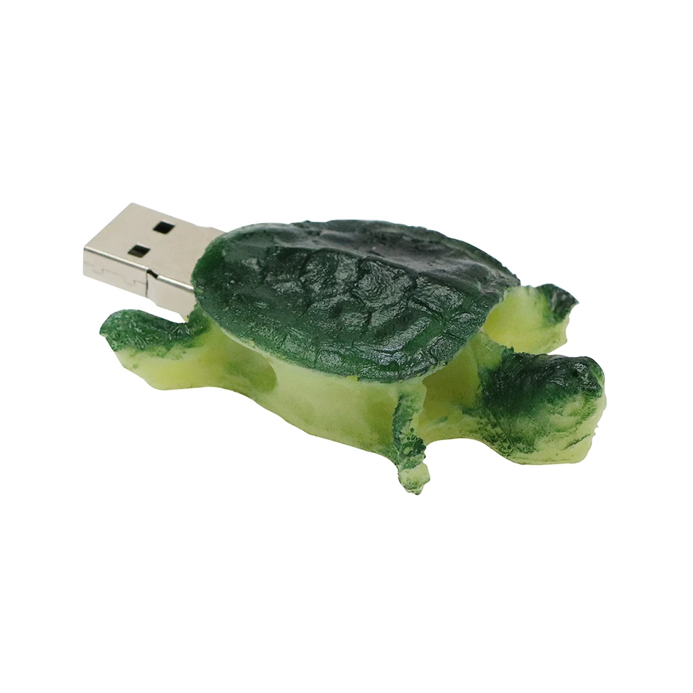 USB Flash Drive Tortoise Pen Drive 4GB 8GB 16GB 32GB 64GB 128GB Cartoon Animal Turtle USB Flash Pendrive Memory Stick Disk Gifts usb 2.0 flash drive