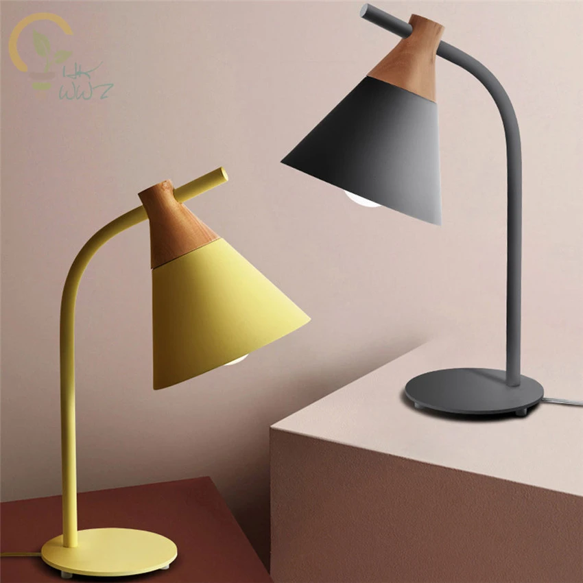 colourful table lamps