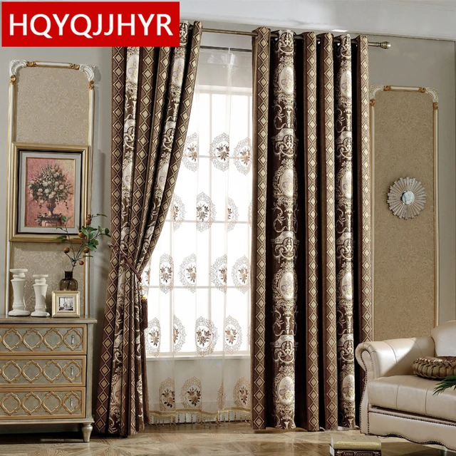 braunbeige luxus europischen chenille stickerei blackout vorhnge fr wohnzimmer moderne einfache vorhnge fr schlafzimmer - Wohnzimmer Mit Kuche Braun Beige braunbeige luxus europischen chenille stickerei blackout vorhnge fr wohnzimmer moderne einfache vorhnge fr schlafzimmer - Wohnzimmer Mit Kuche Braun Beige