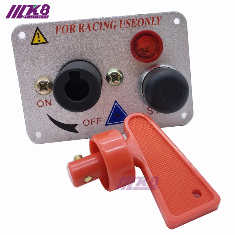 

K8-3006 Racing Switch Kit Car Electronics/Switch Panels-Flip-up Start/Ignition/Accessory For Honda Civic EK 99-00