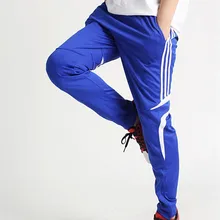 Pantalon d'entraînement de football pour hommes, de marque, de course, de fitness, de sport en plein air, air max