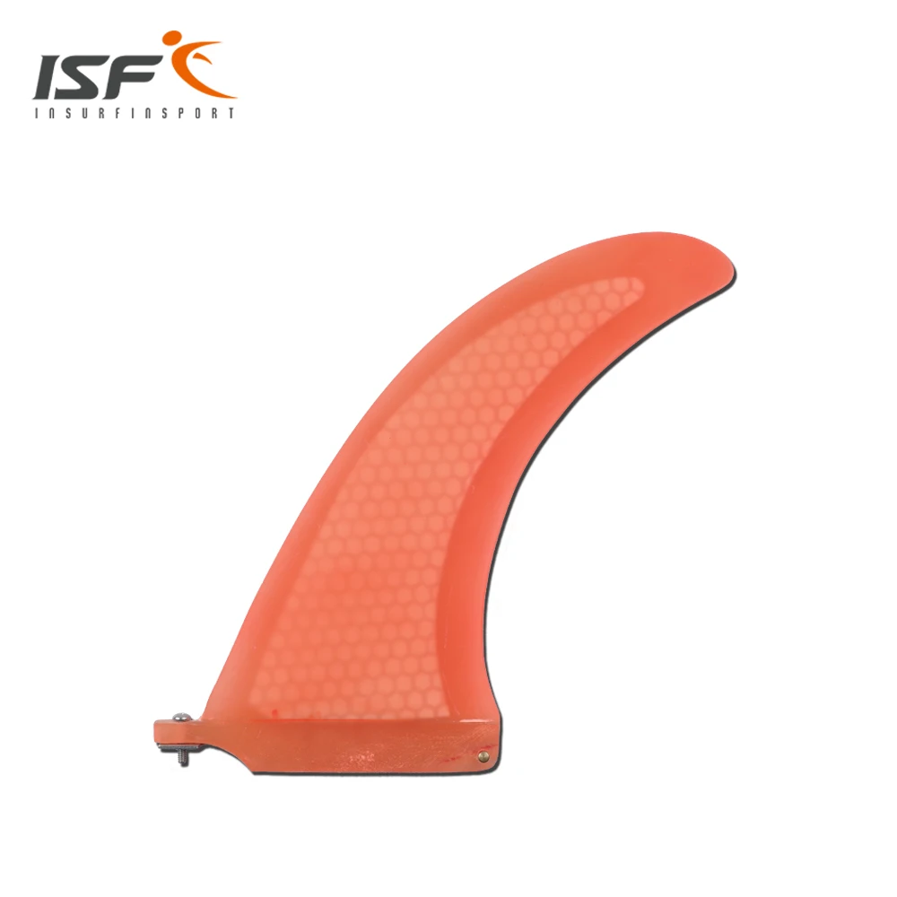 orange surfboard longboard fins quilhas paddle surfboard Fcs finin