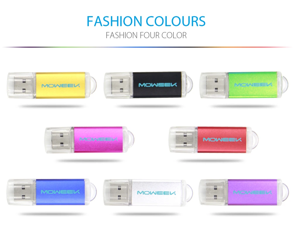 Moweek,, мини USB флеш-накопитель, реальная емкость, 4g, 8g, 16g, 32g, 64g, usb2.0, флеш-накопитель, маленькая usb карта памяти, металлический u-диск для подарка