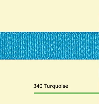 

7/8" inch (22mm) Silver Sparkle Turquoise Grosgrain Ribbons