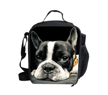 

ThiKin New Children Lunch Bags 3d Animal Lunchbox for Picnic Students School Food Bag Cute Pet Dog Thermal Lunch Box Lancheira