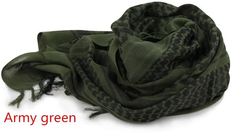 Военный шема шарф тактический пустыня Арабская Куфия шарф арабский хлопок 1 шт
