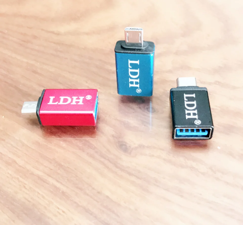 LDH V8 микро USB 2,0 к USB OTG адаптер конвертер для мобильных телефонов