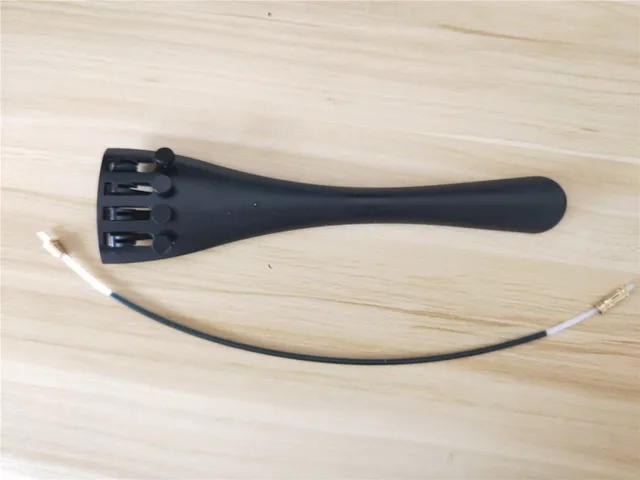 1 PC Quality Carbon Cello Tail Piece with 1 PC Nylon Cello Tail Gut from 1/4 1/2 3/4 to 4/4