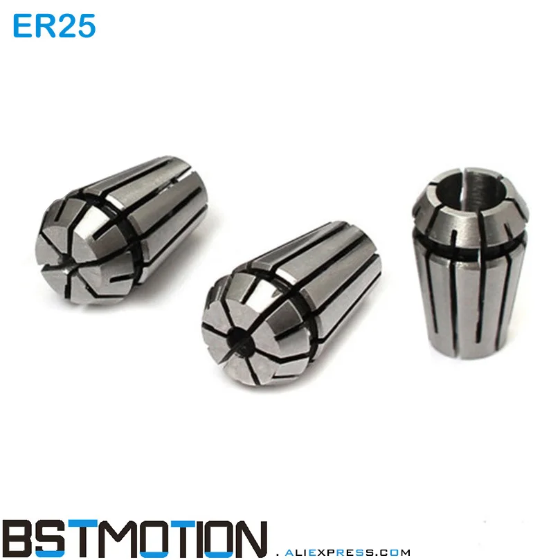 ER25 Spring Collet 2mm 3mm 3.175mm 4mm 5mm 6mm 7mm 8mm 9mm 10mm 11mm