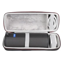 2019 plus récent étui de voyage dur EVA pour les oreilles ultimes UE MEGABOOM 3 Portable sans fil Bluetooth haut-parleur prise d'espace supplémentaire et câbles
