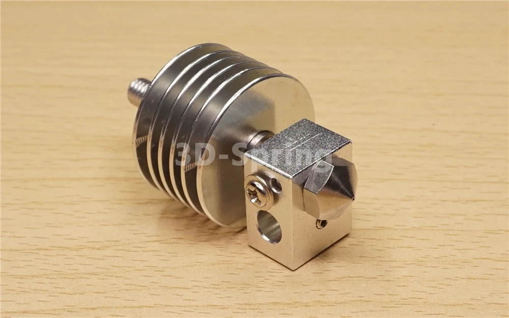 Мини MK10 Hotend короткие Экструдер Насадка комплект Применение 2*4 мм трубы M6 для 3D-принтеры RepRap bowden Makerbot 1,75 мм нити