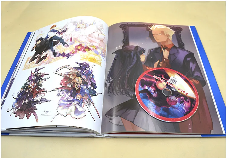 Fate Stay Night красочная художественная книга Ограниченная серия Коллекционное издание фотоальбом картины аниме фотоальбом