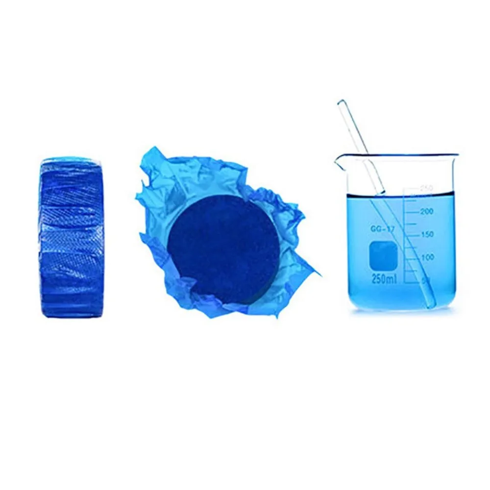 5PC Automatic Toilet Bowl Antibacterial Cleaning Tabs Cleaner Deodorizer Blue Bubble For Bathroom Household Chemicals Toilet