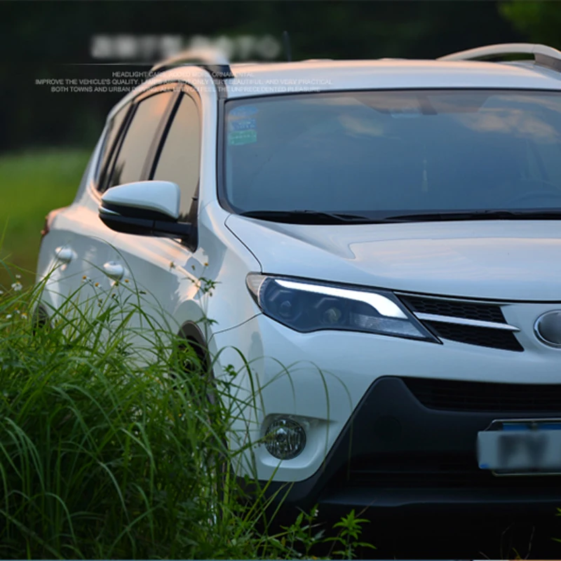 Новинка светодиодные фары Ownsun Орлиный глаз для Toyota RAV4 2015 1 пара|lens headlight|projector lens