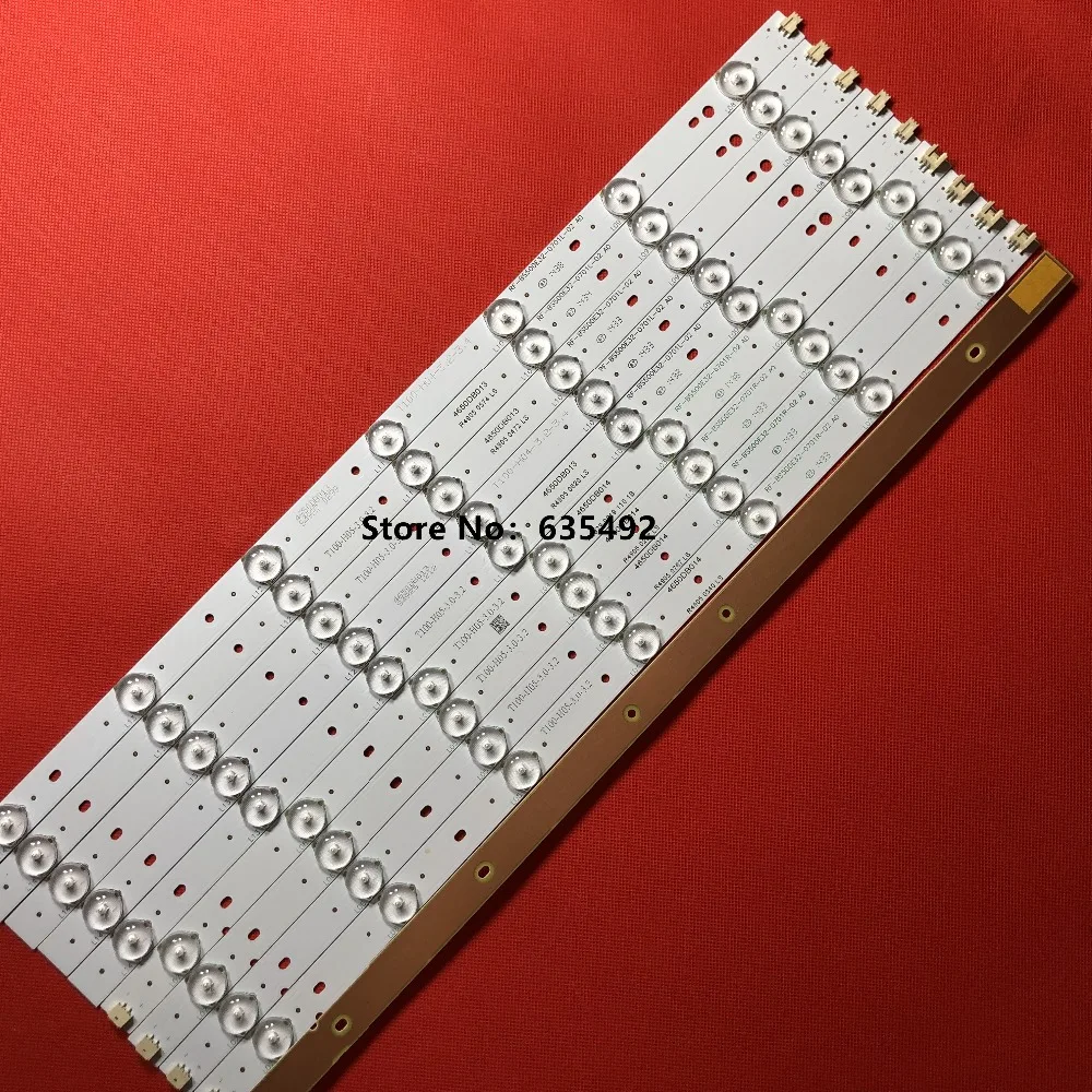 10개 LED 스트립 RF-BS500E32-0701L-02 RF-BS500E32-0701R-02 A0 TCL D50A710 L50F2850A 52M5030A