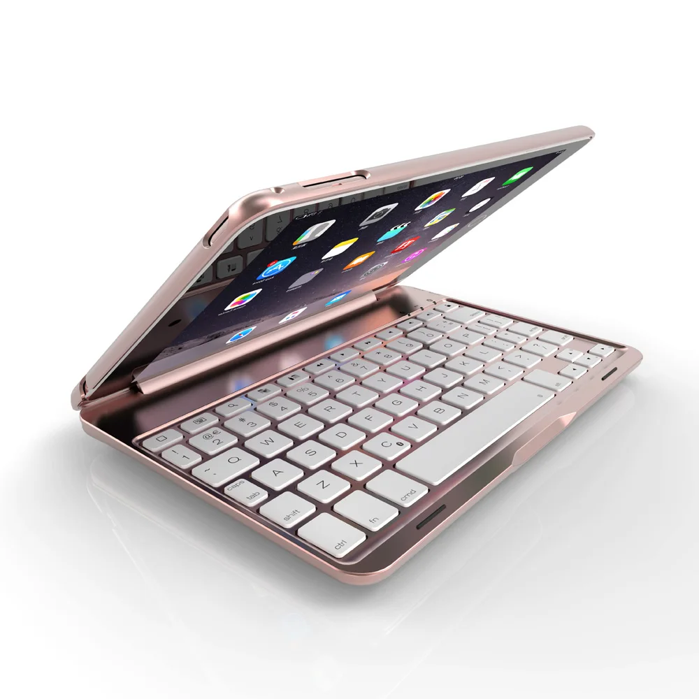 SOONGO 7,9 дюймов Беспроводная Bluetooth клавиатура чехол для ipad mini4 раскладушка клавиатура с подсветкой для Apple ipad mini4 клавиатура для планшета