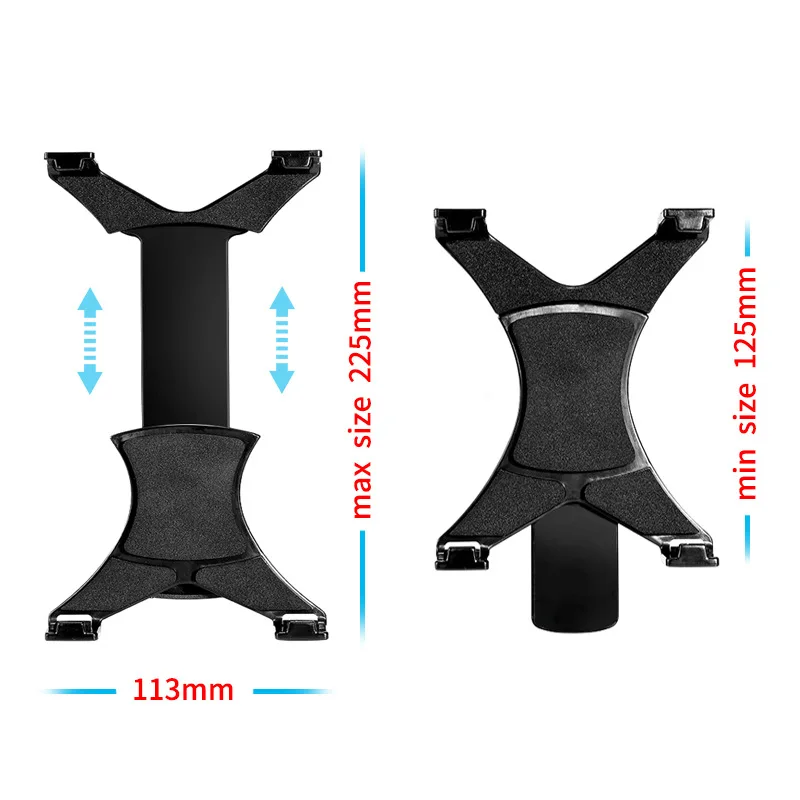  Mount Bracket Gym Treadmill Bike Handlebar Clip Stand Sports Adjustable tablet Holder Universal 7-1