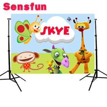 

Sensfun The Best of Baby TV Children Baby Shower Custom Photo Studio Backdrop Background Vinyl 220cm x 150cm