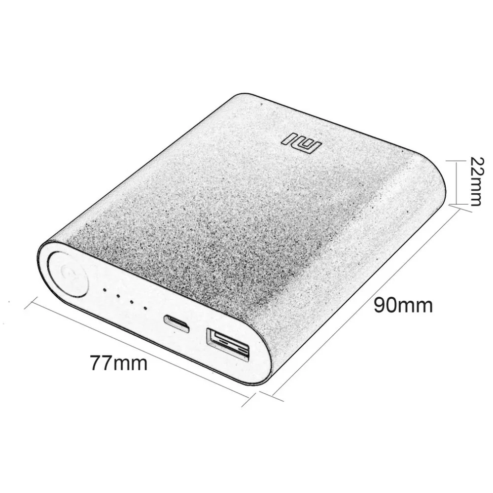 Xiaomi Power Bank 10400mAh External Battery Portable Mobile Backup Battery Charger Travel Charge Mobile Powerbank for Smartphone
