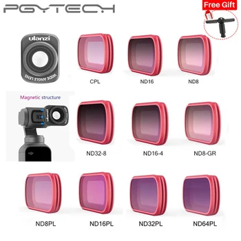 

PGYTECH DJI Osmo Pocket filters camera Lens waterproof filter CPL ND NDPL for ulanzi osmo pocket wide angle lens accessories