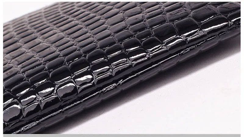 New Mini Day Clutches Women's Bag Korean Version Crocodile Pattern Clutch Bag Ladies Mobile Phone Bags Wallet PU Leather Handbag (14)