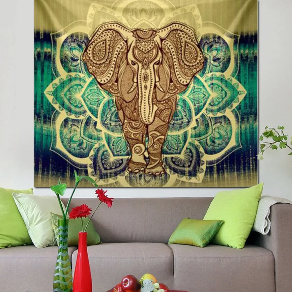 Goedkoop Bohemen Stijl Bloemen Gedrukt Zomer Strand Vrouwen Handdoeken Zonnebrandcr egrave;me Gewikkeld Strand Mat Home Decoratie Muur Opknoping Gordijn