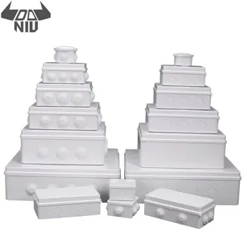 

DANIU ABS Outdoor Plastic Waterproof Tool Box Monitoring Junction Terminal Antistatic Mini Box UV Resistant and Anti-aging
