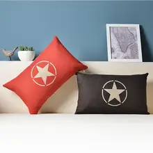 Nordic классика звезда подушки белье хлопковая Подушка для автомобиля украшения для офиса дома диванные подушки