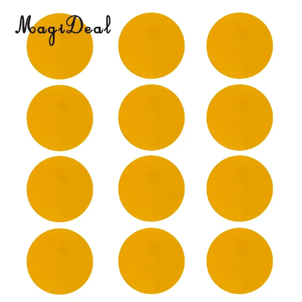 MagiDeal 12 Pieces Durable PVC Sports Spot Markers for Training and Drills - Choice of Colors