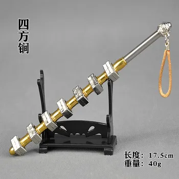 

1 : 6 model of miniature weapon of ancient cold weapon four square mace, man arms Photography prop weaponry sword sabre glaive