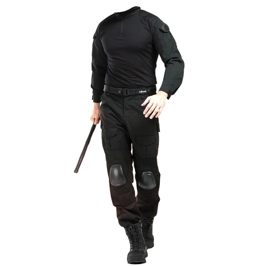 Мужская армейская Тактическая Военная форма, одежда для пейнтбола, брюки карго, охотничьи армейские CS брюки, рубашка, костюм, одежда