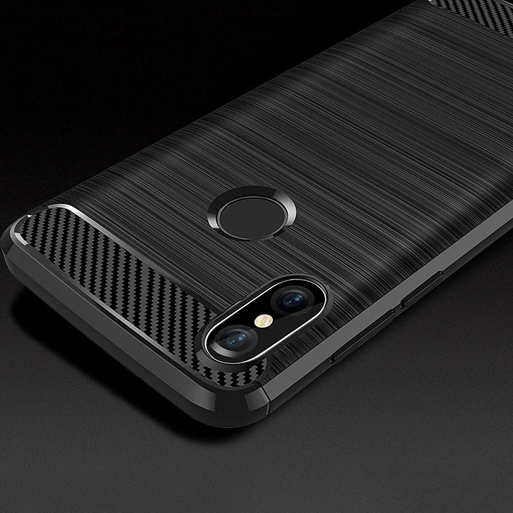 

1 Pc Fitted Case Mobile Phone Case Protective Cover Brushed Silicone Anti-fall Soft Shell For Xiaomi 8 A2 A2lite