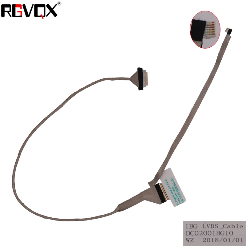 Новый кабель для ноутбука TOSHIBA C660 C660D новый C665 C665D version2 PN: DC02001BG10 замена ремонт LCD LVDS
