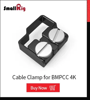 SmallRig BMPCC 4K Половина Клетка для Blackmagic Дизайн Карманный кинотеатр камера 4K функция со встроенной Manfrotto 501PL пластина 2255