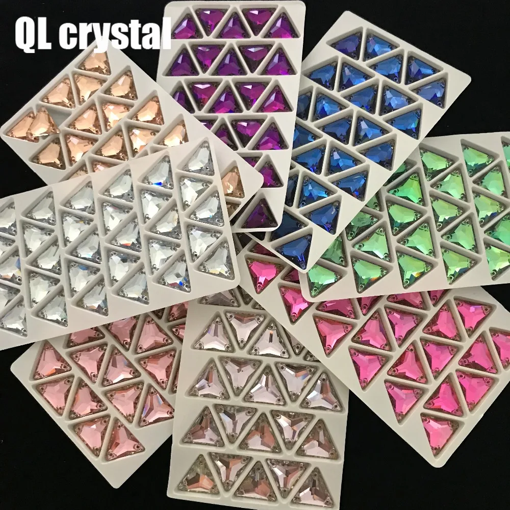QL кристалл K9 стекло для Diy свадебное платье/обувь/сумки и т. Д. Материал пришить на