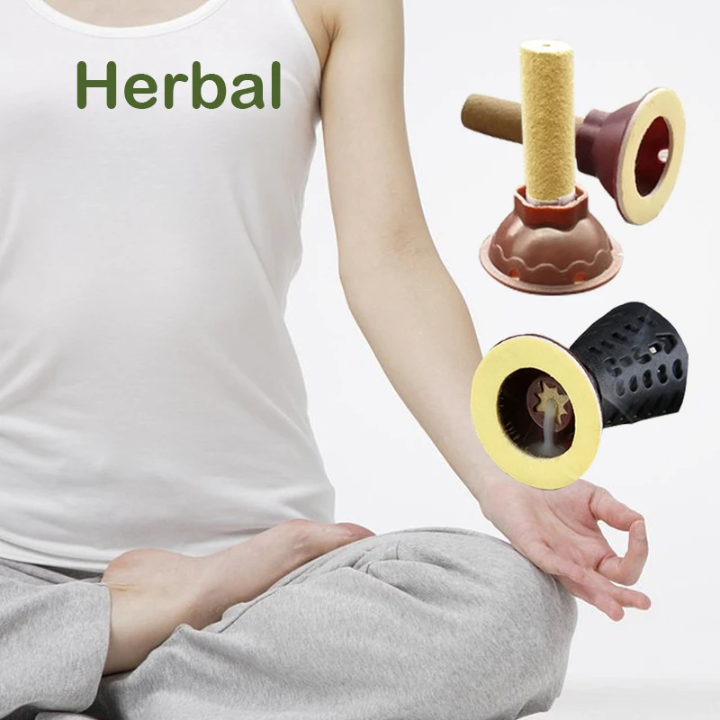 6pcs Moxibustion Moxa Joss Stick for Body Relax Acupuncture Soft Heat Therapy for Back Kness Joint Pain Relife Moxibustion