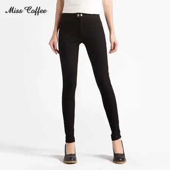 

2017 Fashion Women Casual Slim Stretch Denim Jeans Leggings Jeggings Pencil Pants Thin Skinny Leggings Jeans Womens Clothing