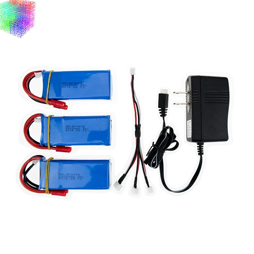 syma x8c 7.4v 2400mah lipo battery (12)